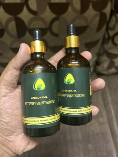 Suvarna Prashan Drops - Pack of 2 (2 x 100 ml) photo review